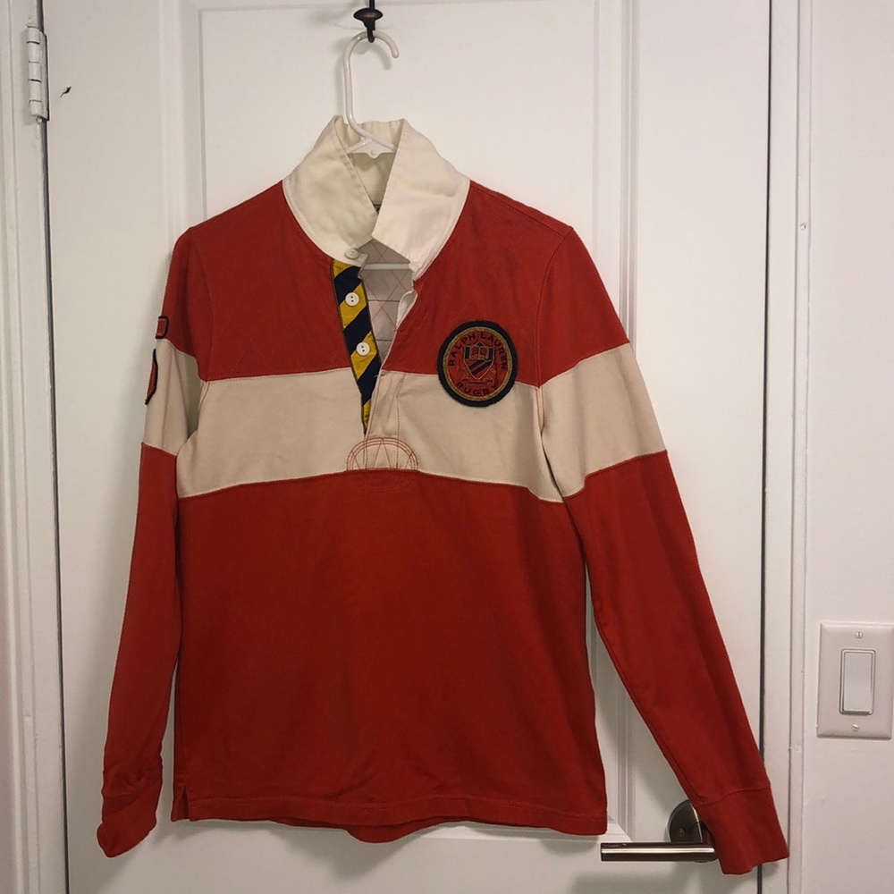 Orange Ralph Lauren RUGBY size L